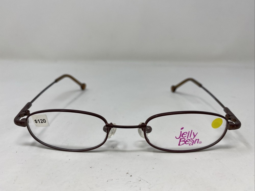 Jelly Bean JB 306 Brown Metal Full Rim Eyeglasses Frame J19 Size 45-17-135