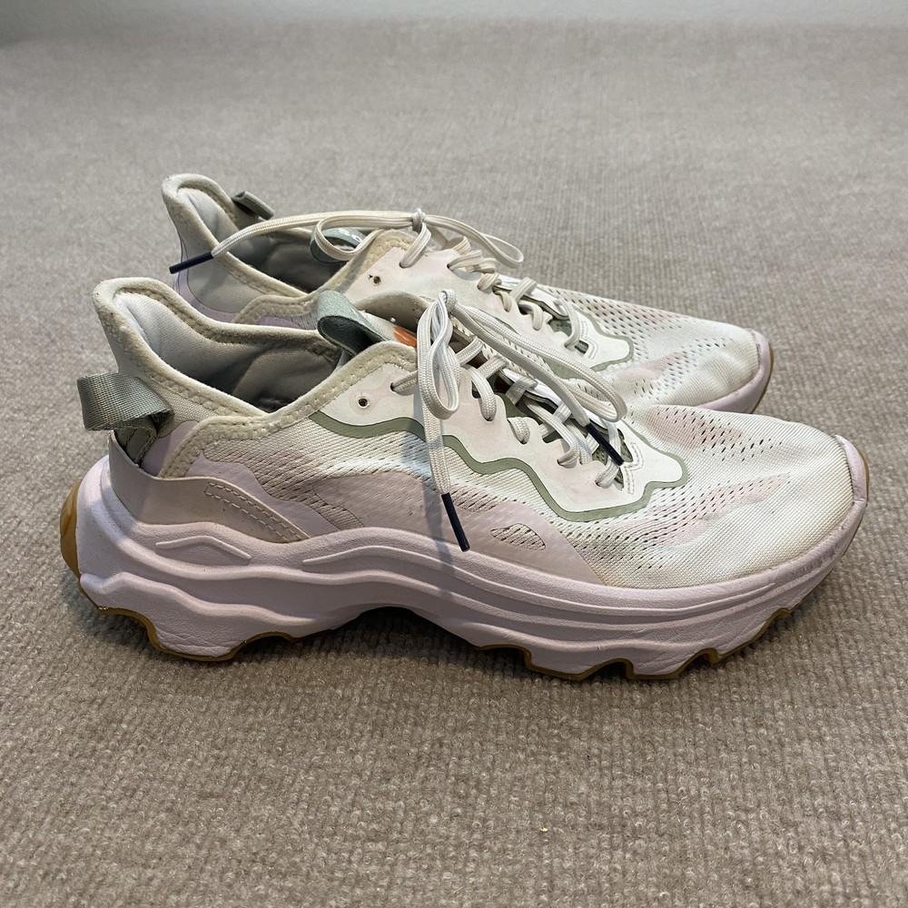 Sorel Shoes Womens Size 10 White Mesh Chunky Platform Sneakers NL4689-504