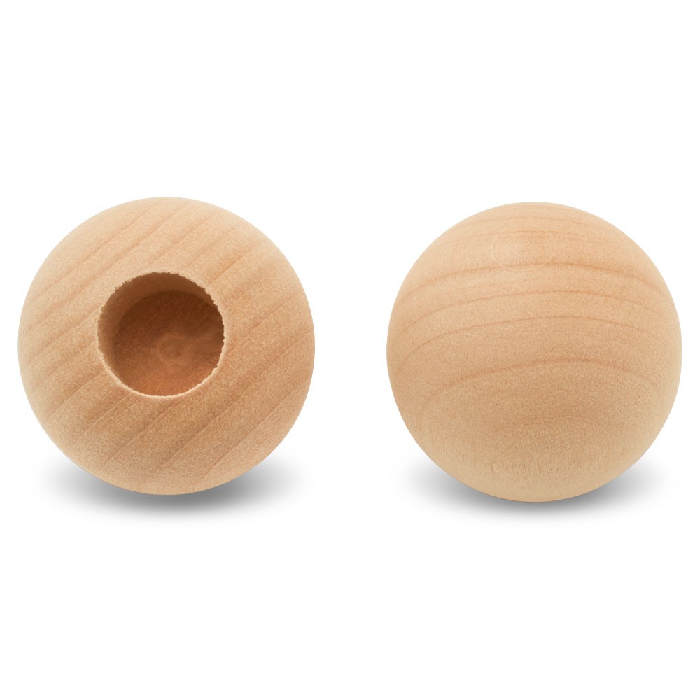 Wood Dowel Caps 1-1/4 inch, 5/8 inch Hole, For Crafts and DIY | Woodpeckers