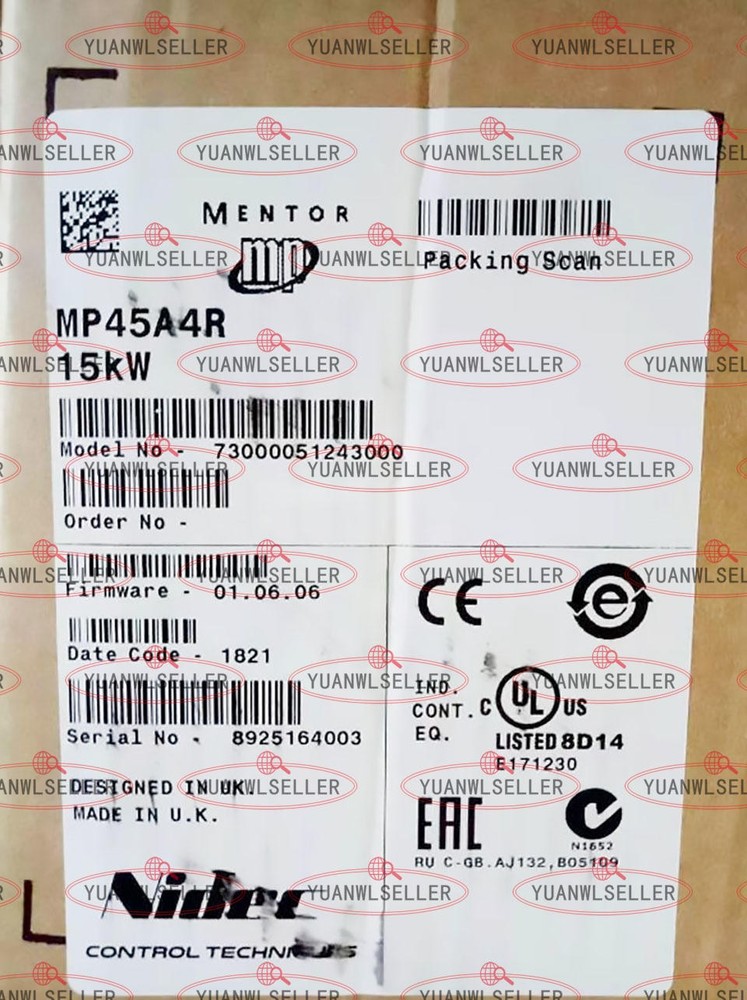 1PCS NEW NIDEC CONTROL TECHNIQUES DC Drive MP45A4R
