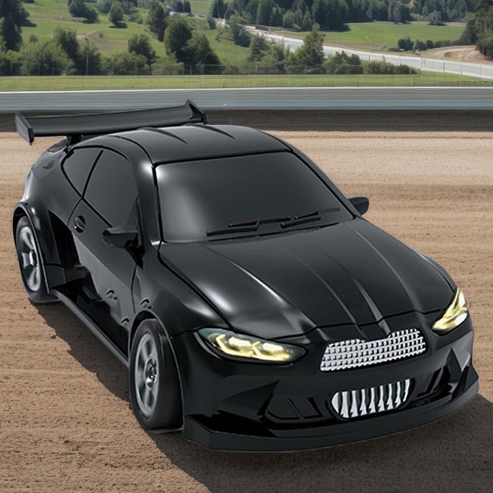 1/64 2.4G RC Drift Car Race Car Remote Control Drift Car 4WD Mini Toy W/Lights