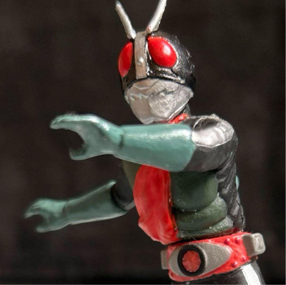 Bandai Kamen Rider No 2 Gacha Figure 15HG 8cm Sakura Island New In Box