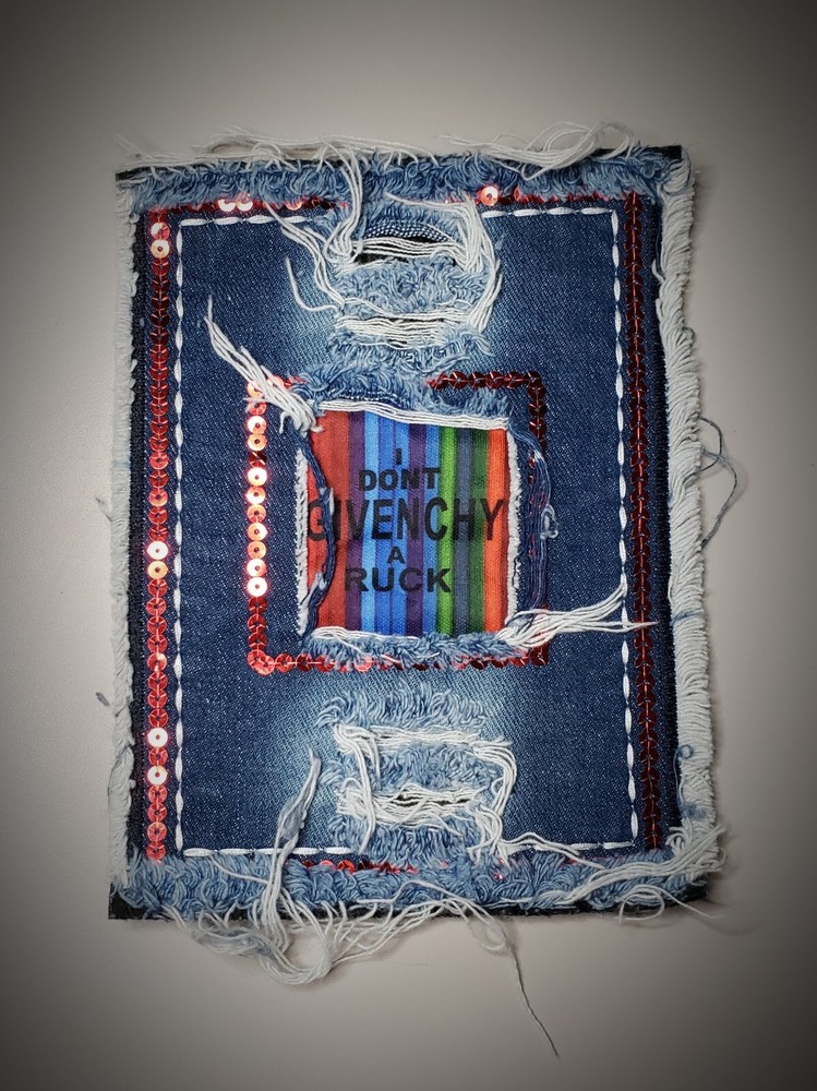 Denim patches for DIY projects - I DON'T ***