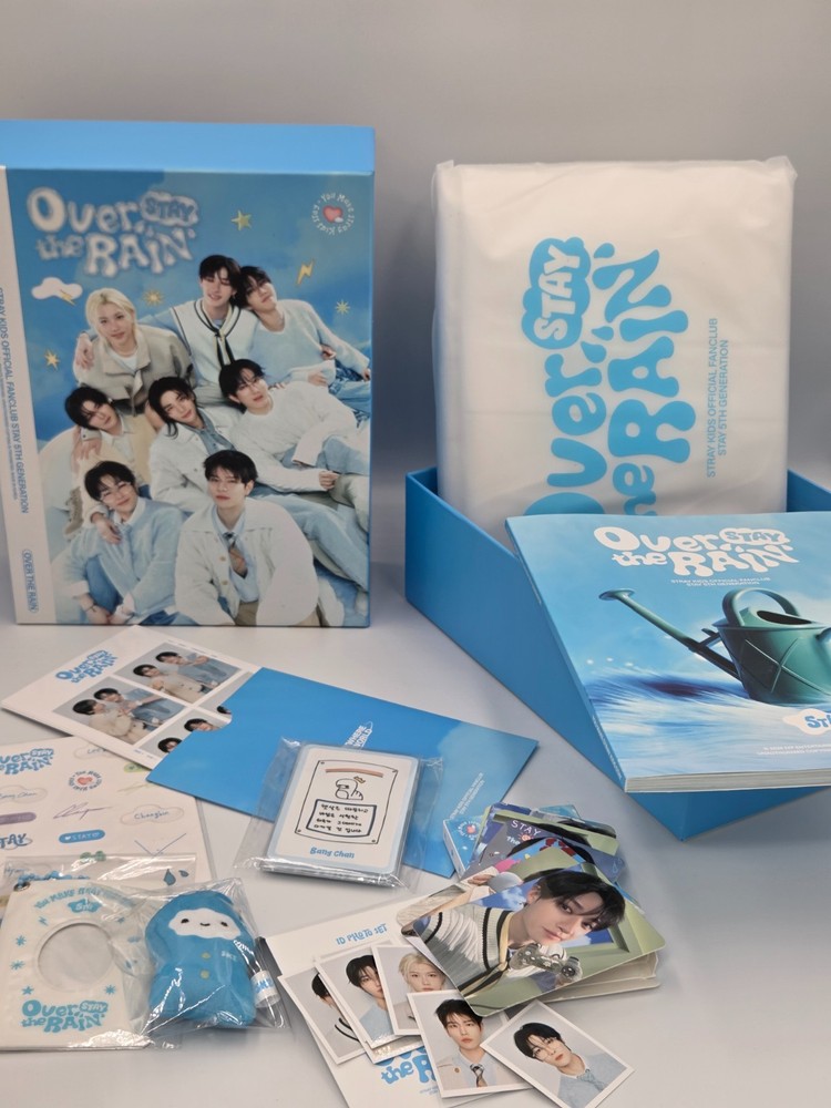 Stray Kids Official Fanclub STAY 5th Gen Membership Kit - Over the Rain [Like Ne