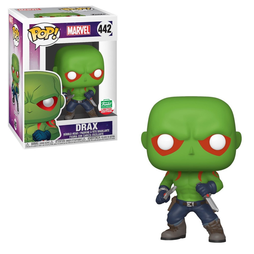 Funko POP! Drax Marvel #442 Cyber Monday Funko Shop Exclusive IN HAND-image