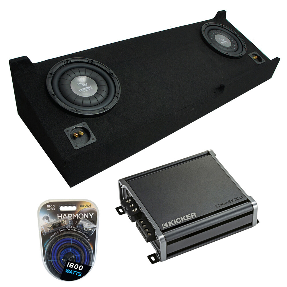 2007-2013 GMC Sierra Crew Cab Dual 12