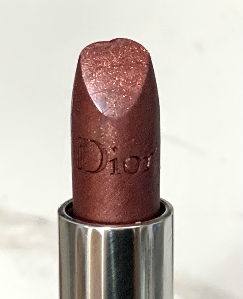 Rouge Dior 976 Daisy Plum Metallic Lipstick Full Size New Without Box