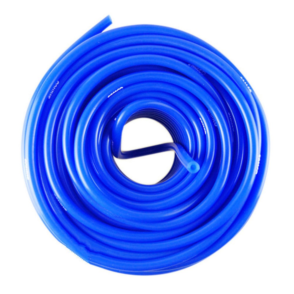 16ft Car Silicone Vacuum Air Hose Line Pipe Tubing Tube Blue Rubber Accessories