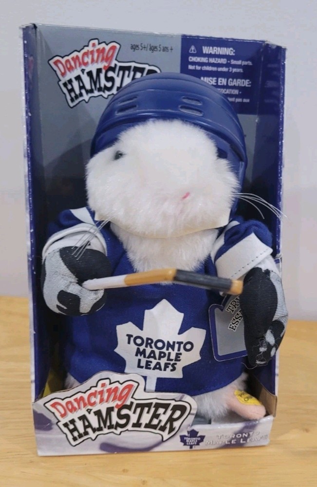 Toronto Maple Leafs Dancing Hamster NHL Hockey Song Rare Vintage