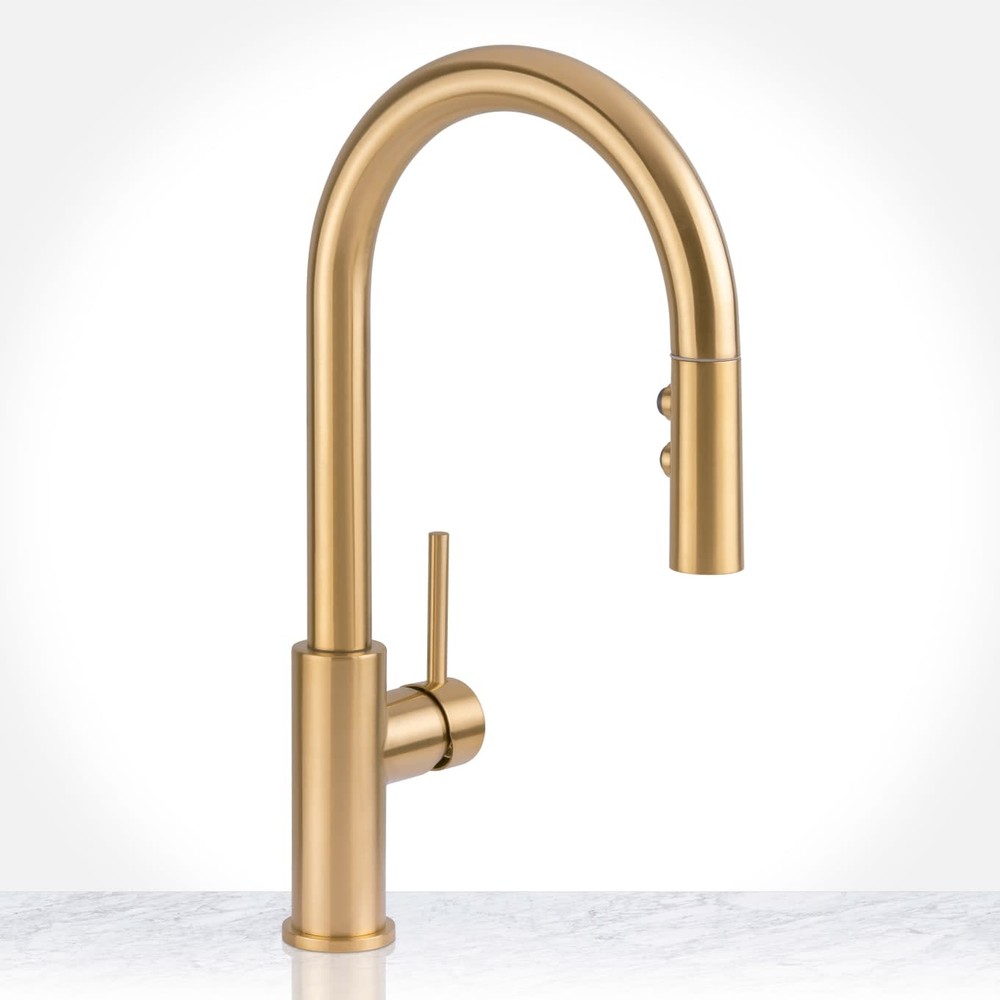Miseno MNO191L Mia 1.8 GPM Pull Down Kitchen Faucet - Gold