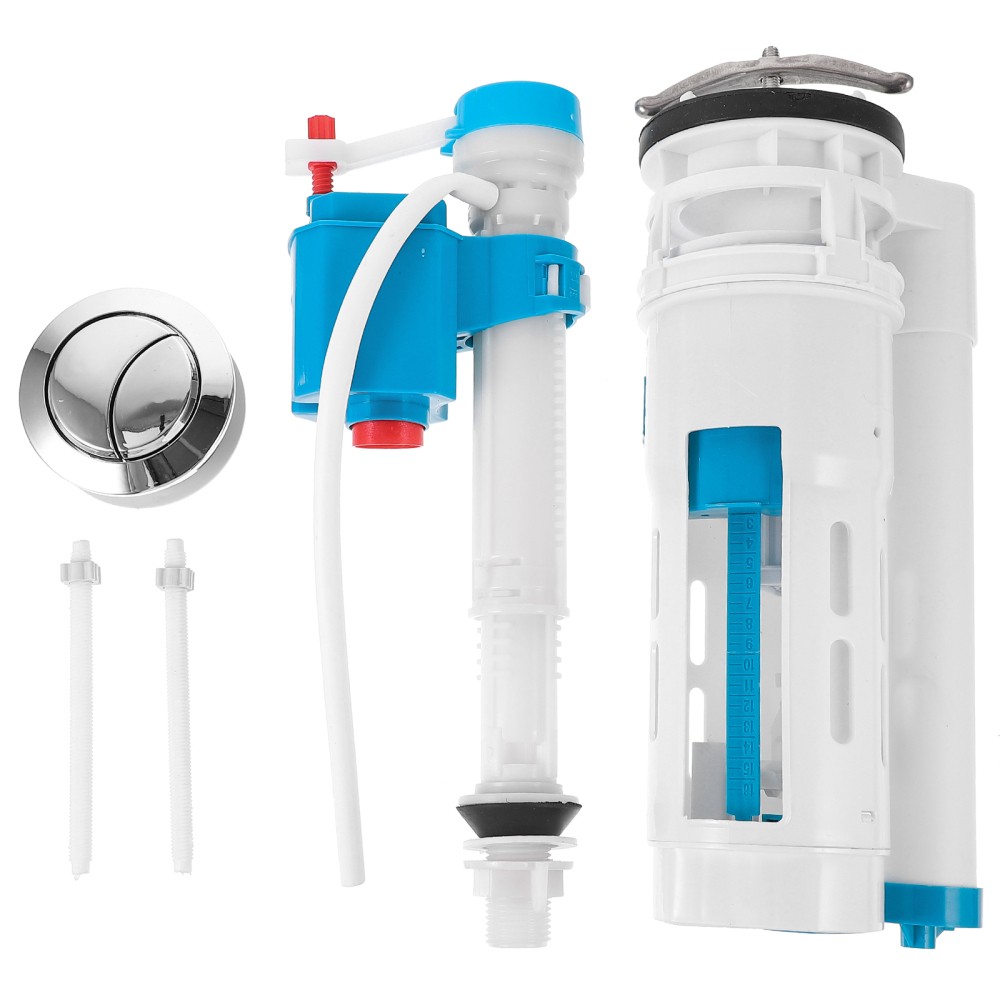 Universal Toilet Tank Fill Valve Repair Kit with Water Valve Accessories