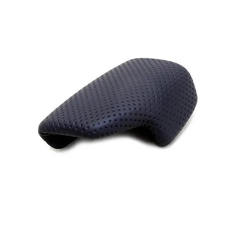Perforated Leather Gear Shift Knob Cover for Audi 2017-2022 A4 S4 A5 S5 RS4 RS5