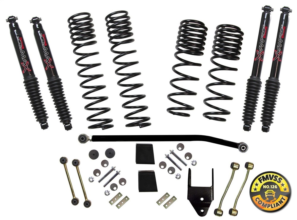 Skyjacker JL40BPBLT Suspension Lift Kit with Shocks for Jeep Wrangler JL