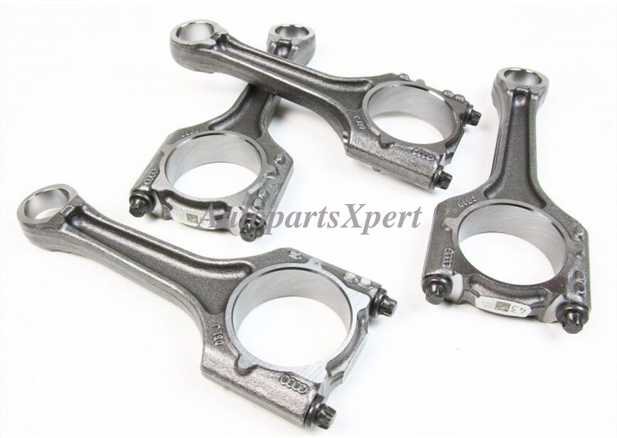 OEM 4x Con Rods 06H198401D Φ23mm for Audi A3 A4 A5 A6 A7 VW Beetle EOS Golf 2.0T