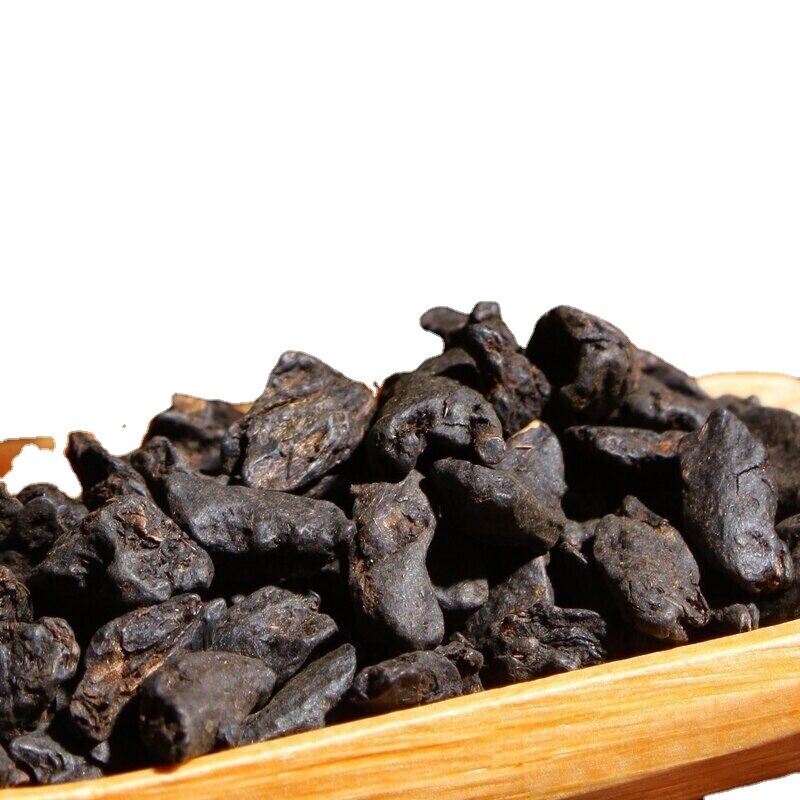 500g Cooked Pu'er Tea Ripe Puerh Tea Yunnan Top-grade Glutinous Rice Cha Hua Shi