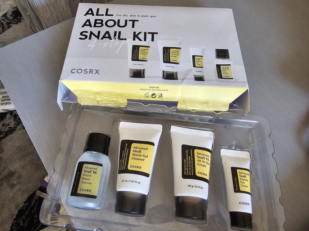 COSRX Snail Skincare Travel Set TSA Approved Korean Beauty Gift