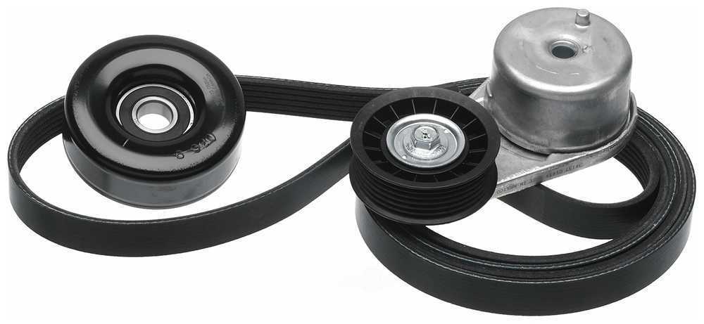 Gates 90K-38137A Serpentine Belt Drive Component Kit with Accessory Belt