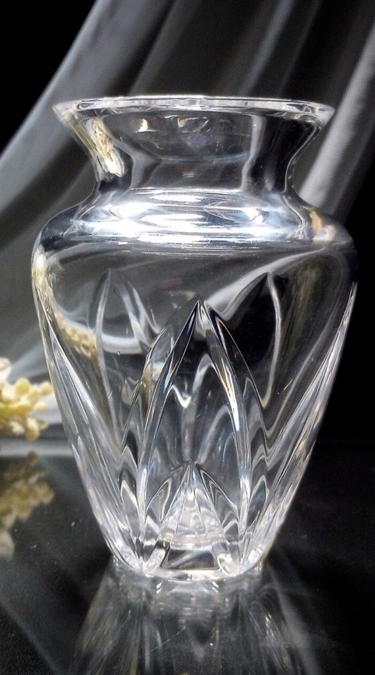 Vintage Waterford Cut Crystal Attendants Collection Bud Vase