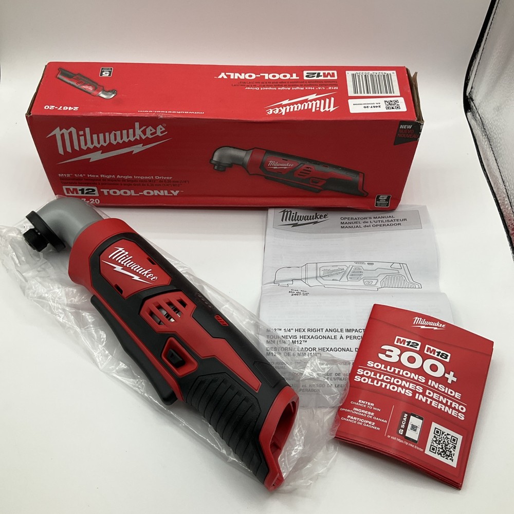 NEW Milwaukee 2467-20 M12 1/4