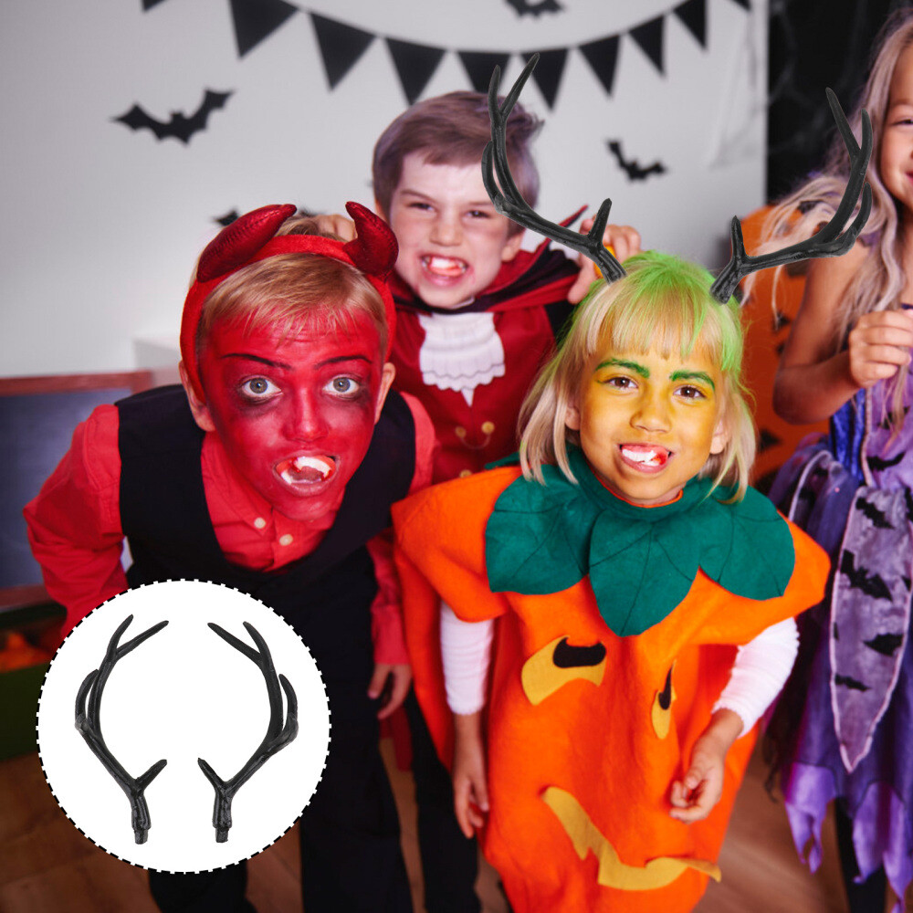 Antlers Makeup Headband Halloween Dress Car Accessories Man