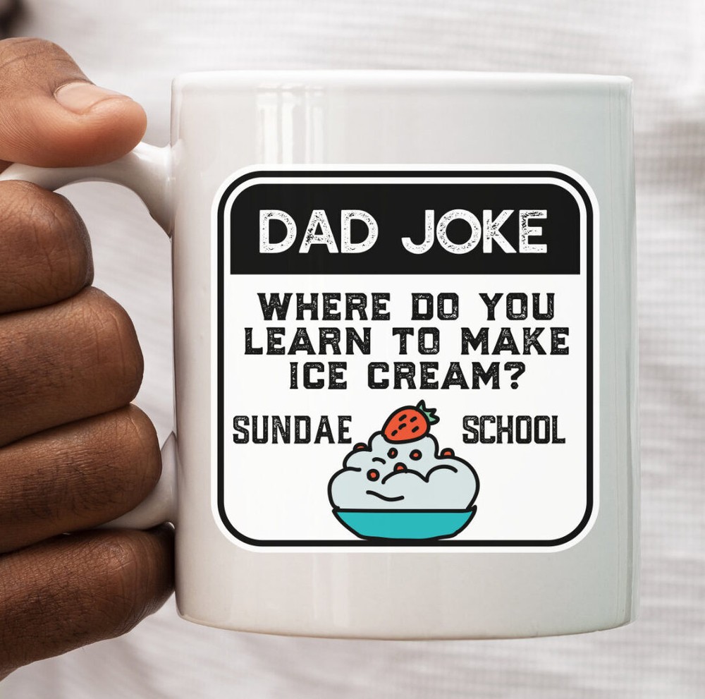 Dad Jokes Mug Dad Mug Fathers Day Mug Funny Dad Jokes Mug Like My Father Mug Mug