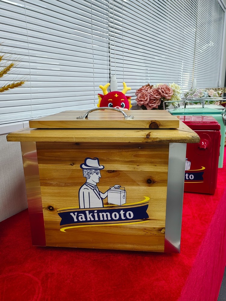 Ice Chest Yakimoto Retro Wooden Cooler for Party Family Days Wedding Household