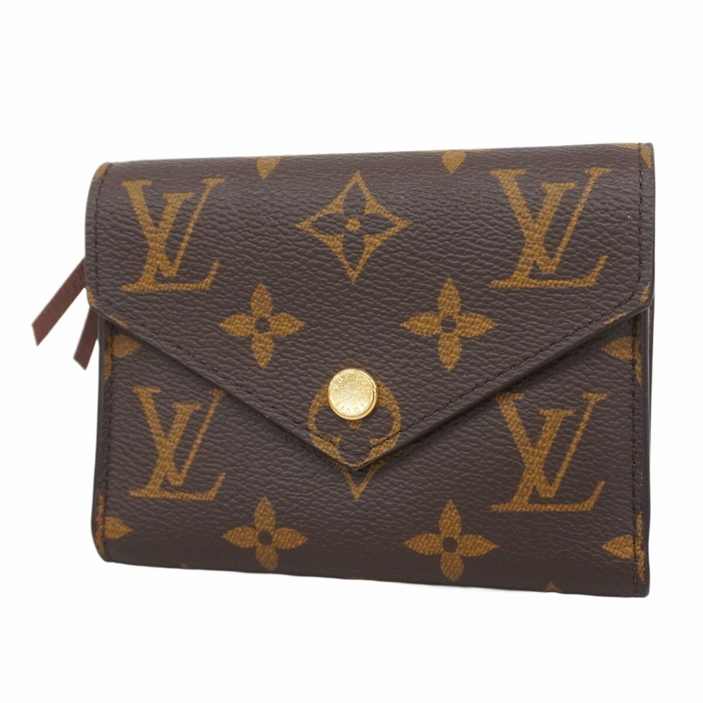 Louis Vuitton Monogram Victorine Wallet M62472 in 95184 Brown