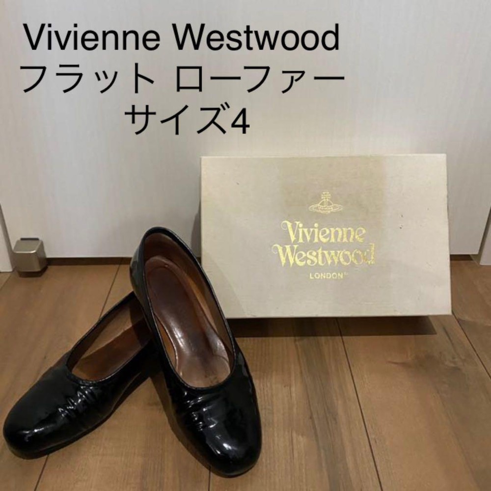 Vivienne Westwood Women 7.0US Flat Loafers Size 4 Women Designer Shoes Limited E