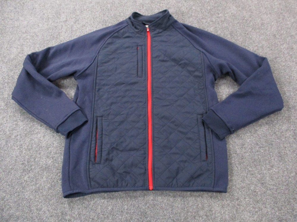 Footjoy Jacket Mens M Navy Blue Golf Performance Casual Outdoors Hiking Active