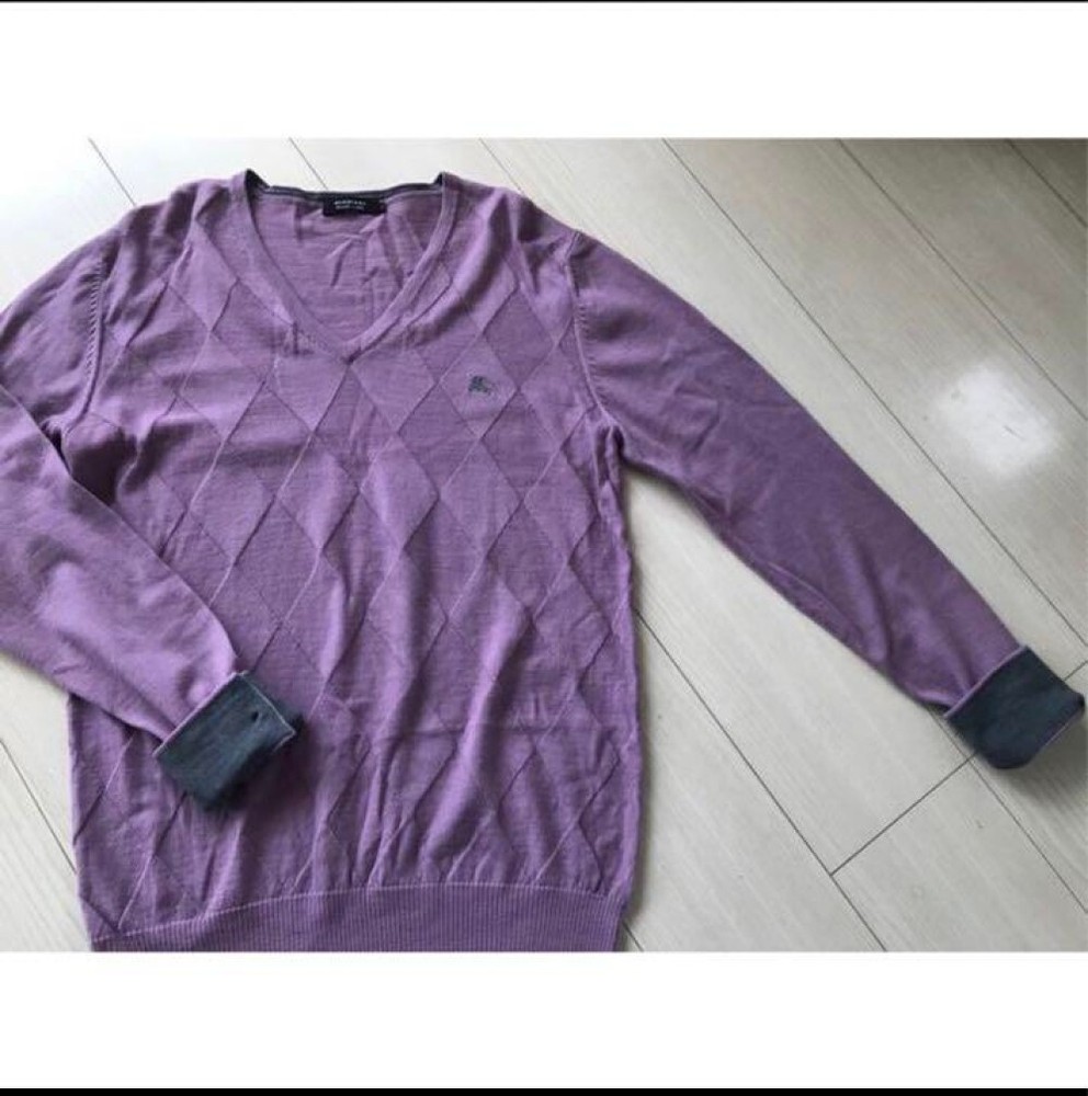 Burberry knit sweater Men's Fashion from Japan