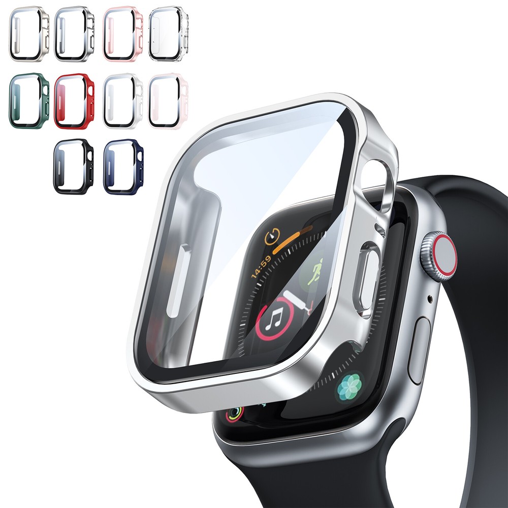 For Apple iWatch Ultra/Series 10/9/8/7/6/5 Matte Waterproof Case w/ Front Screen
