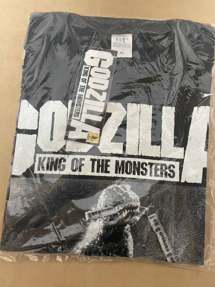 HxS Godzilla T shirt XL Soft Vinyl Monster  GODZILLA Hirota Ayatosho iluilu iz