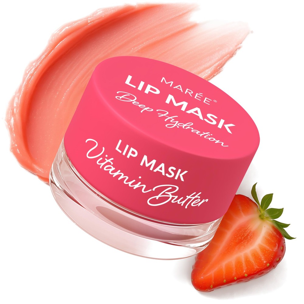 Lip Mask Overnight - Lip Moisturizer For Very Dry Lips - Hydrating Lip Butter...