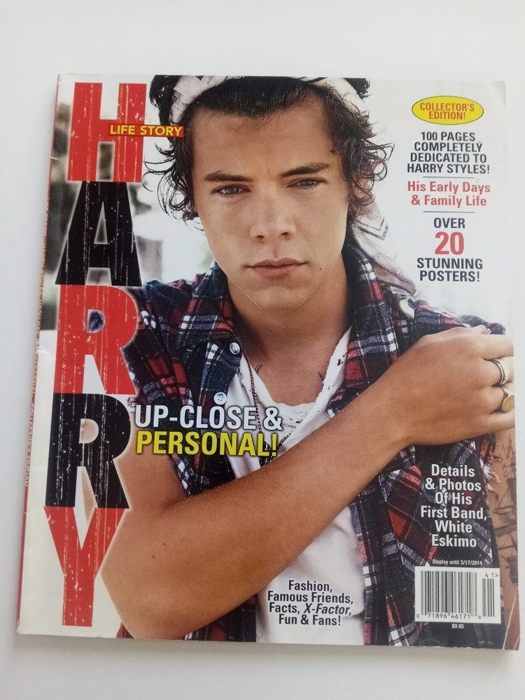 Life Story Harry Styles One Direction 1D Only Harry magazine