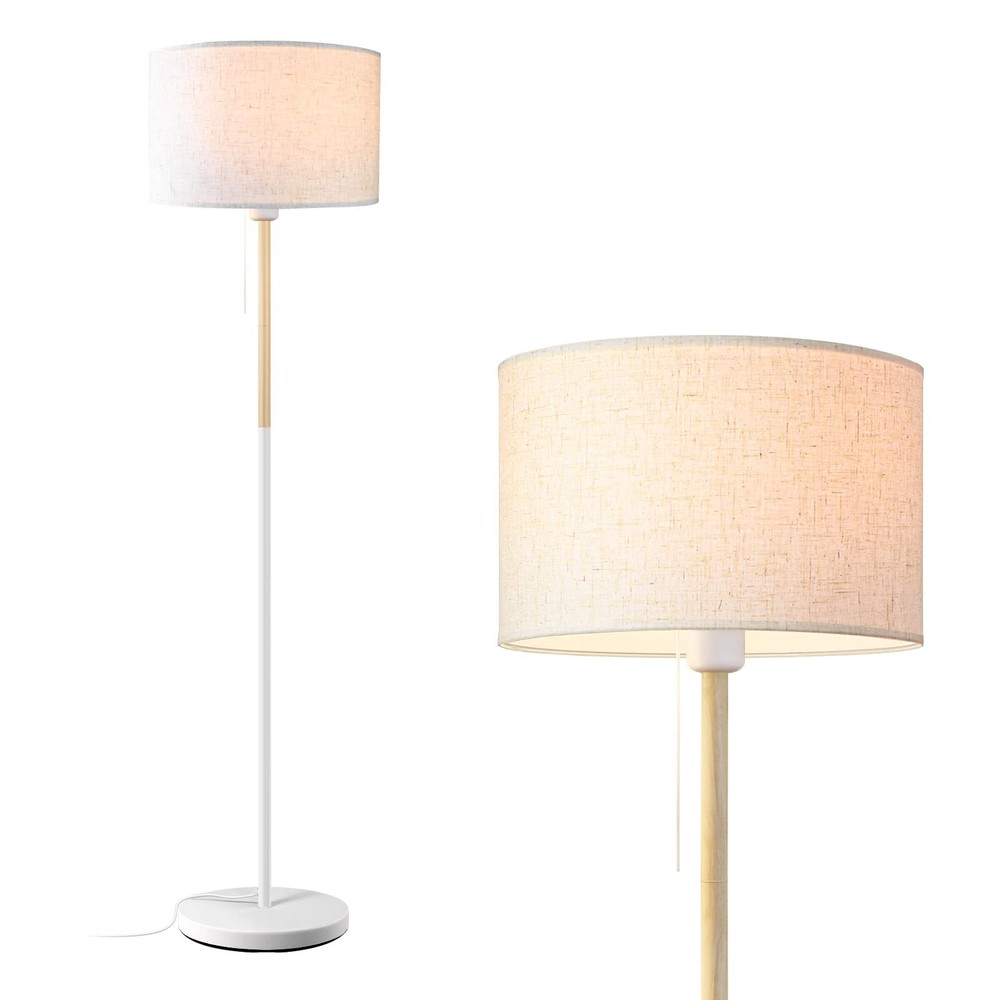 Modern Floor Lamp for Living Room Traditional Farmhouse Floor Lamps Mid-Centu...