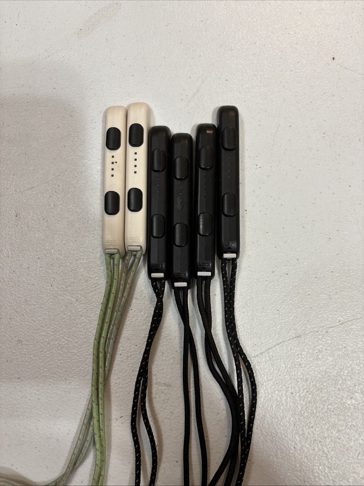 6 Nintendo Switch Joy-Con Straps Bumpers For Controller