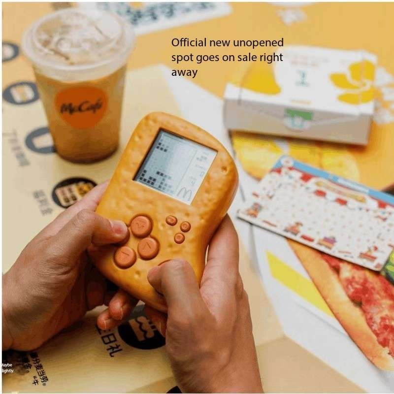 Classic McDonald's Chicken McNuggets Tetris Game Console Original Childhood Toy