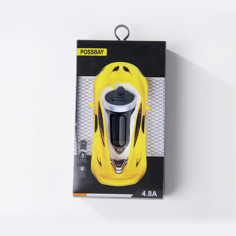 Possbay 3.4A Fast Car Charger Dual USB Car Adapter Universal