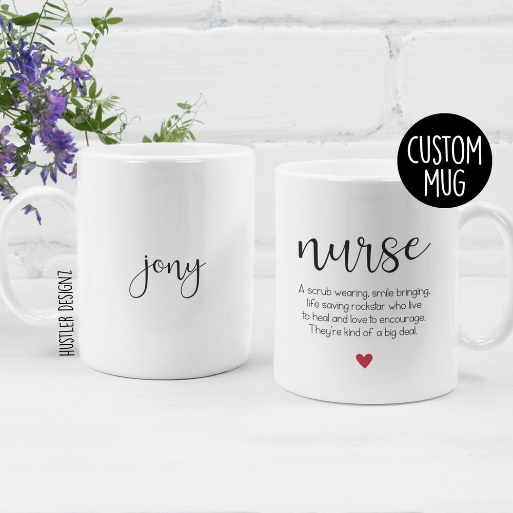 Nurse Gift Nurse Definition Nurse Mug Personalized Mug Nursing Student Gift