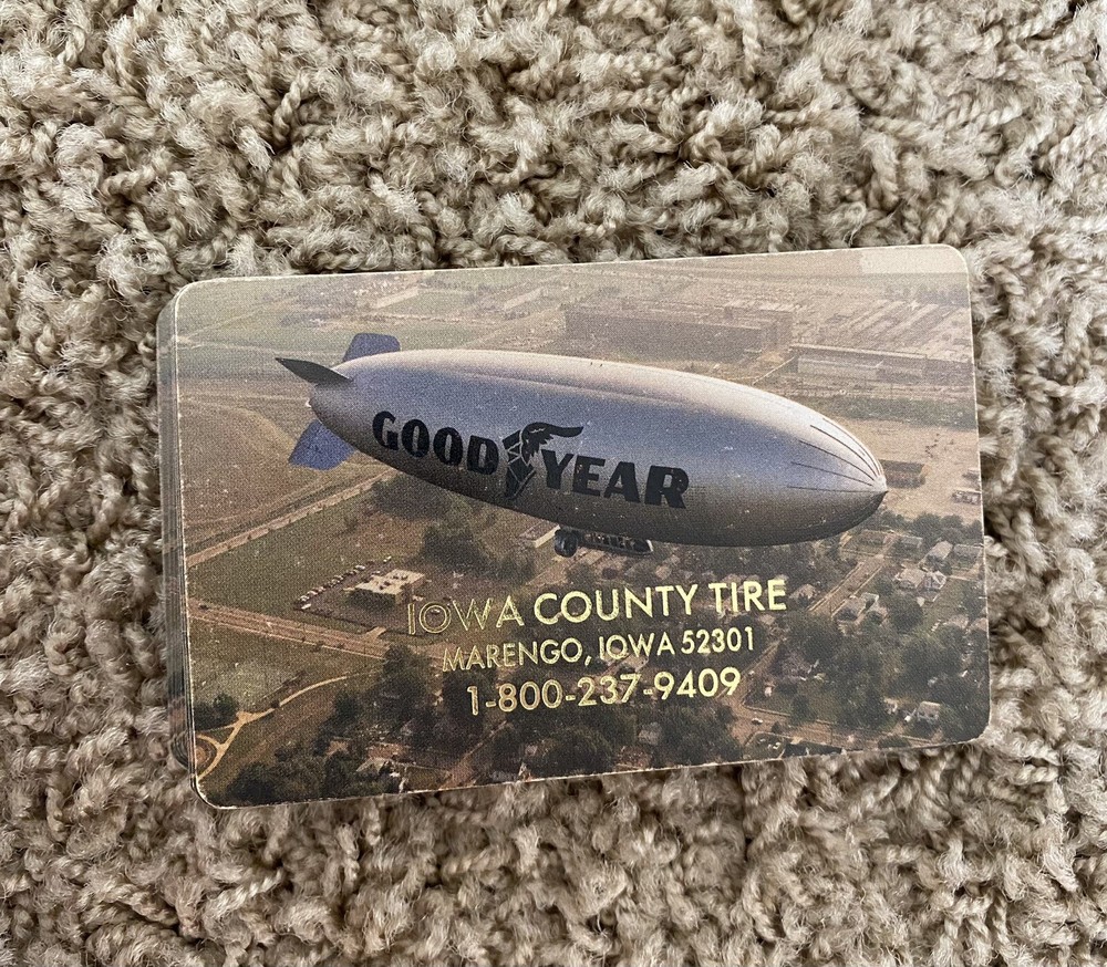 Complete Deck Playing Cards Good Year Tire Iowa New Advertising Collectible-image