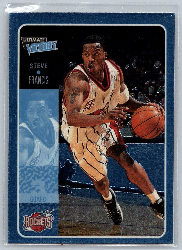 2000-01 Upper Deck Ultimate Victory #19 Steve Francis Houston Rockets Card