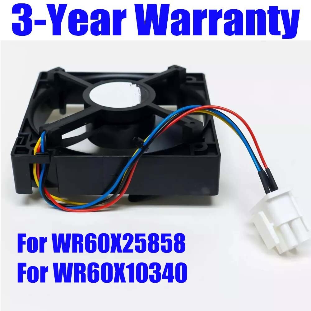WR60X25858 for GE Refrigerator Evaporator Fan Motor DC Volts WR60X10340