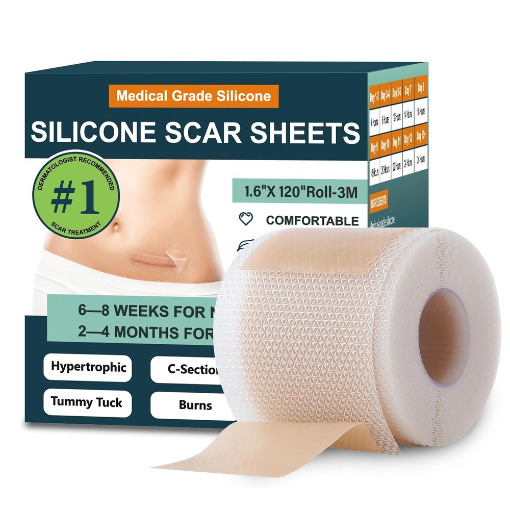 3M Silicone Scar Sheets & Tape for Effective Scar Treatment