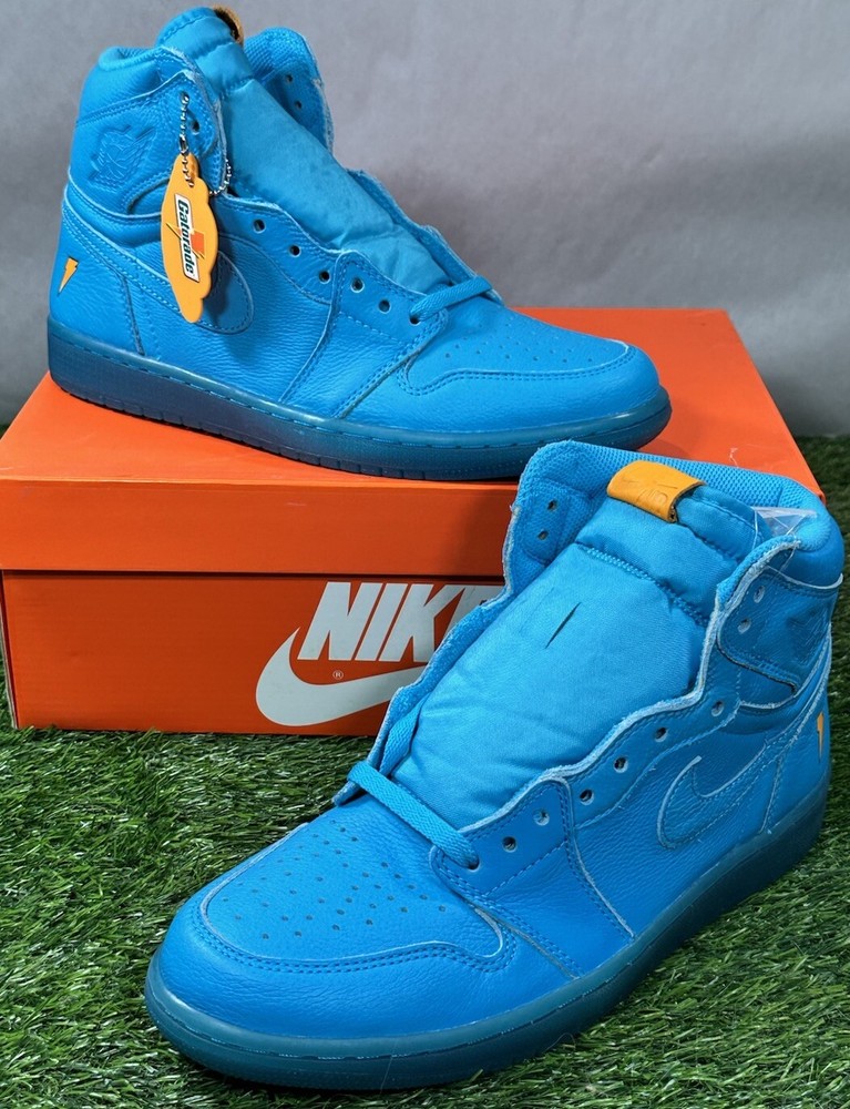 Air Jordan 1 Retro OG 'G8RD High Blue Lagoon' (Size 10) **Brand New/OG All**