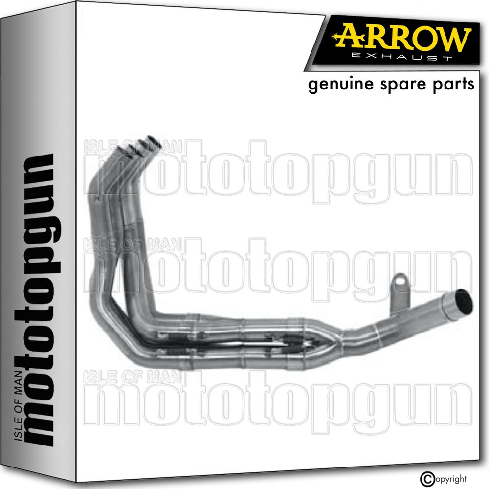 Header pipe rc stainless steel arrow kawasaki z900 z-900 rs 17/20