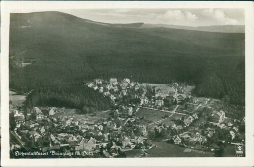 Postcard Braunlage in the Harz Aerial View (No.9600)