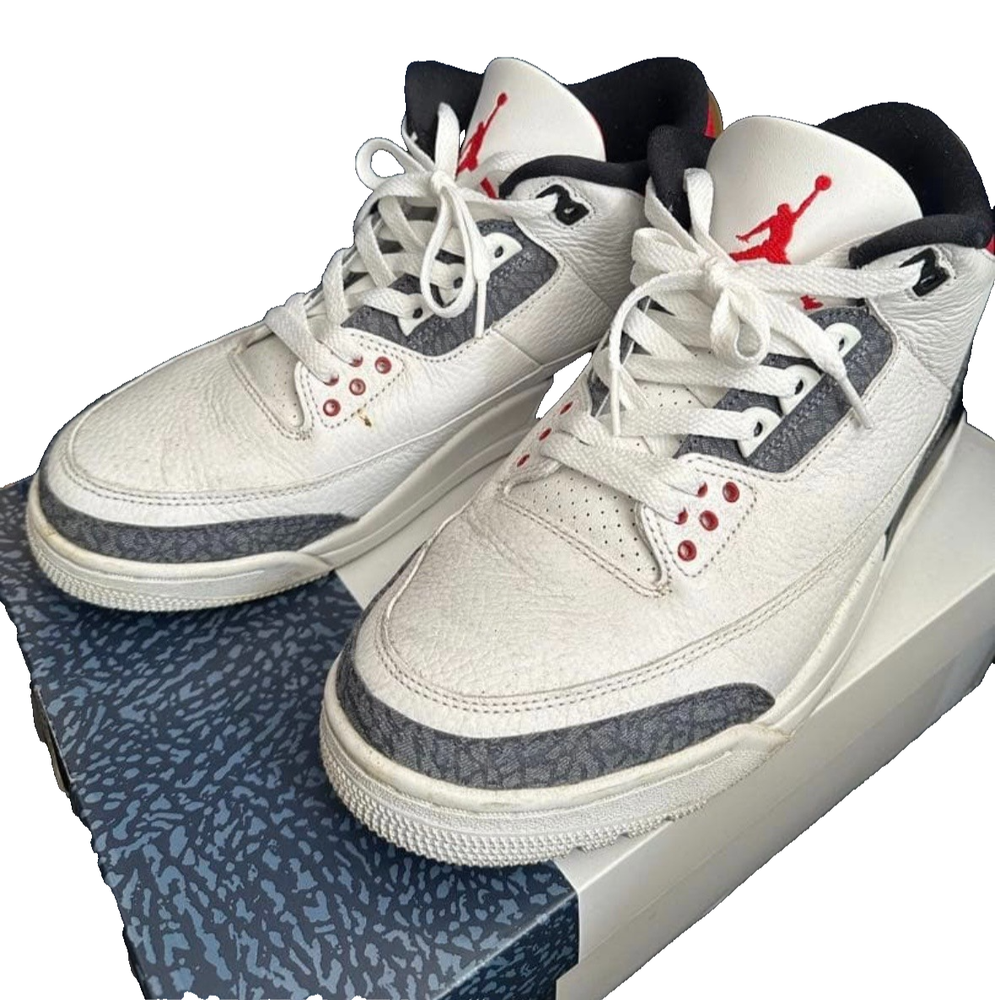 Air Jordan 3 Retro SE-T CZ6433-100 US10.5 Used Authentic Box
