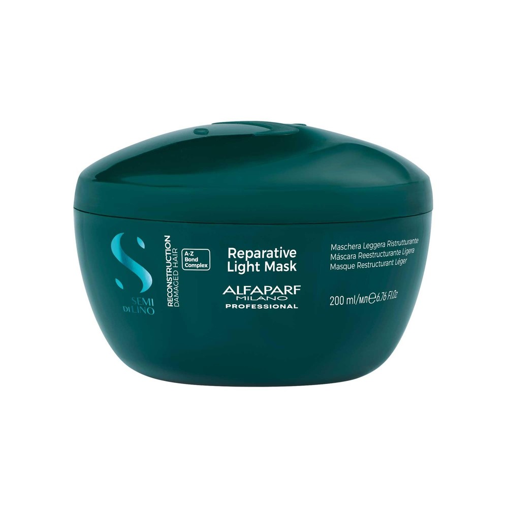 ALFAPARF MILANO Semi di Lino Reconstruction Reparative Light Hair Mask - Color