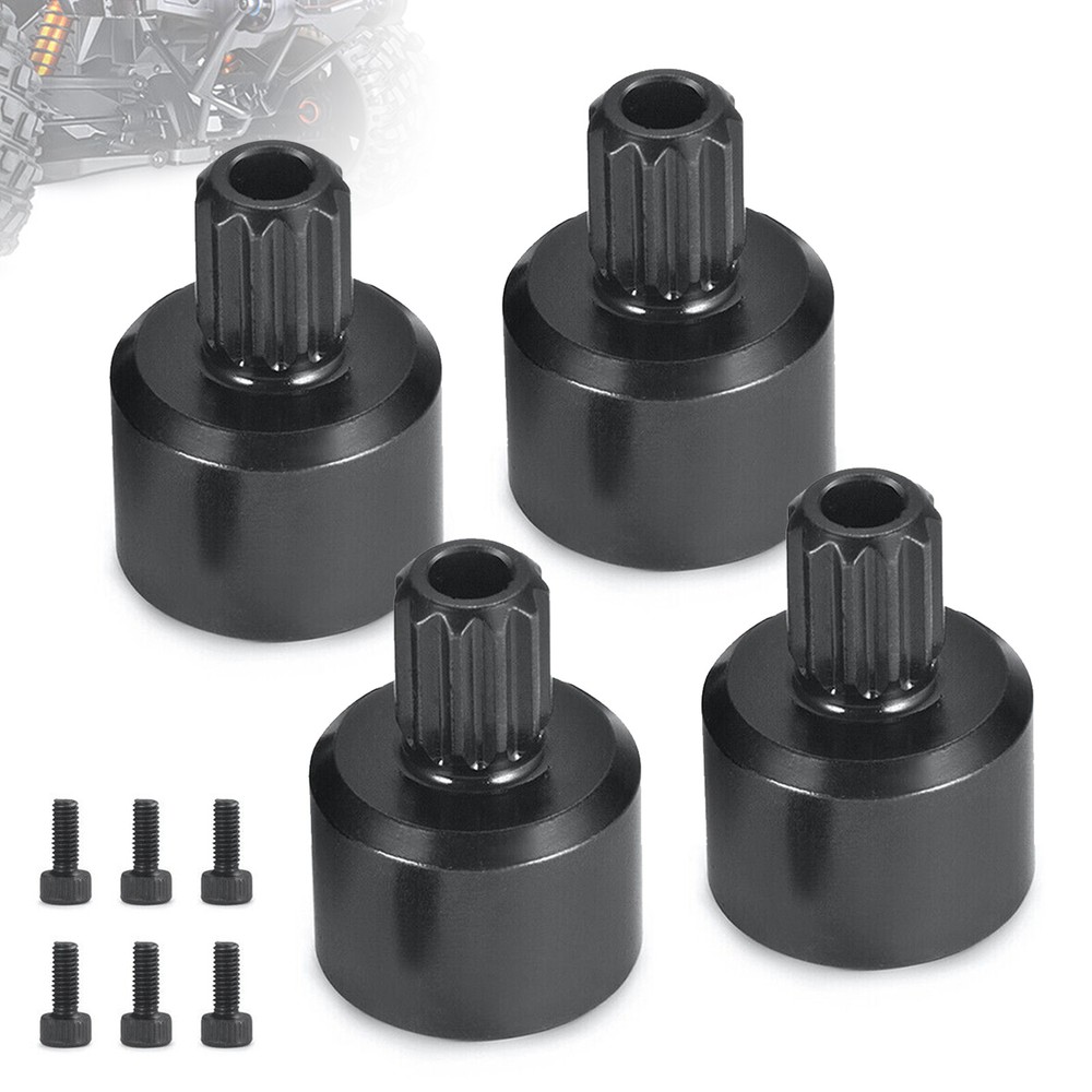 2/4PCS Harden Steel Drive Cups For 1/5 Traxxas X-Maxx 8S 6S RC Upgrade Parts