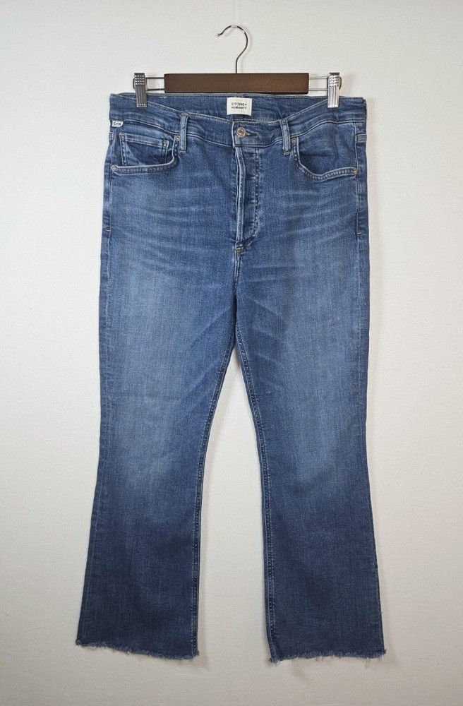 Women's Citizens of Humanity 31 Blue Straight Leg Premium Vintage Jeans